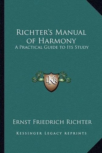 Richter's Manual of Harmony