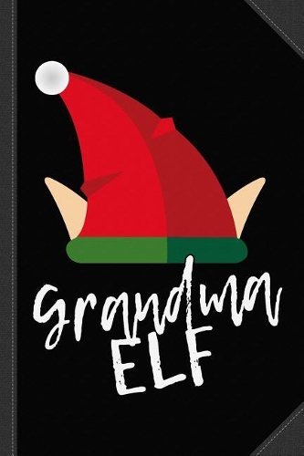 Grandma Elf Christmas Journal Notebook