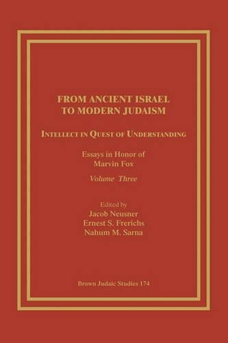 From Ancient Israel to Modern Judaism