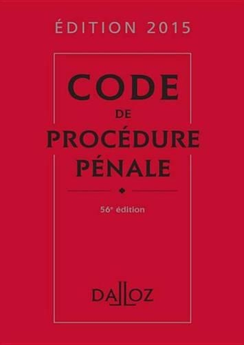 Code de Procedure Penale 2015