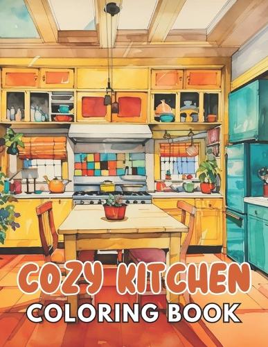 Cozy Kitchen Coloring Book