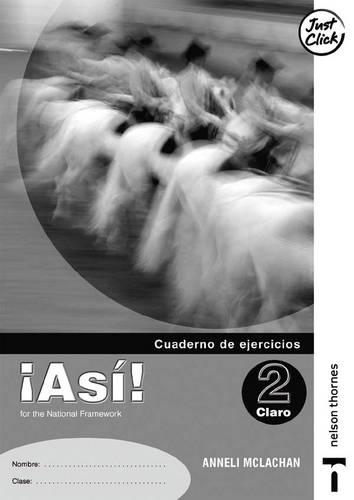 !Asi! 2 Cuaderno De Ejercicios Claro
