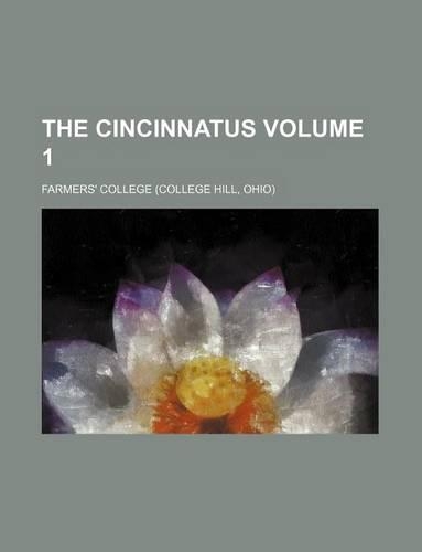 The Cincinnatus Volume 1: (English)