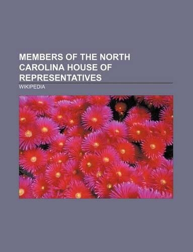Members of the North Carolina House of Representatives