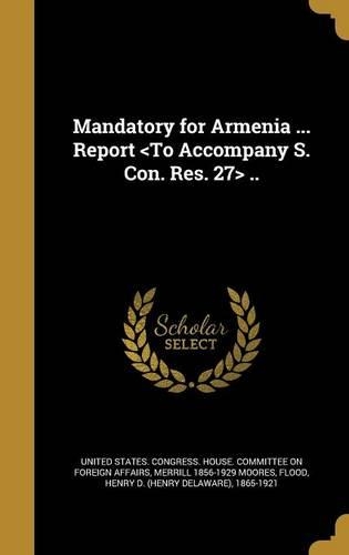 Mandatory for Armenia ... Report ..