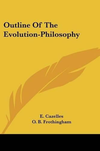 Outline Of The Evolution-Philosophy