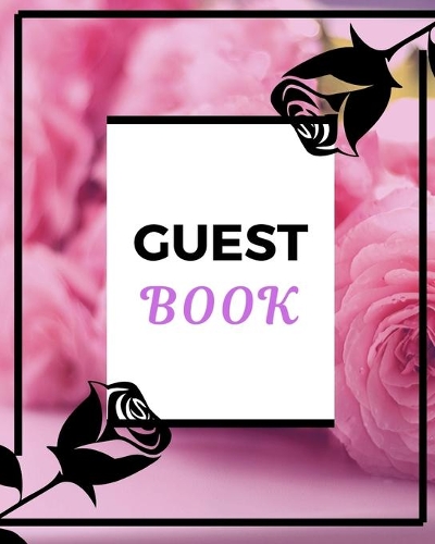 Guestbook: 100 pages - Write in Your Best Moments, Wishes and Messages - For All Events - Customizable Gift