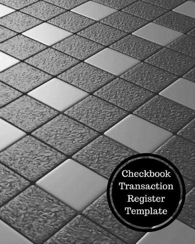 Checkbook Transaction Register Template
