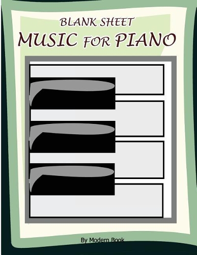 Blank Sheet Music For Piano