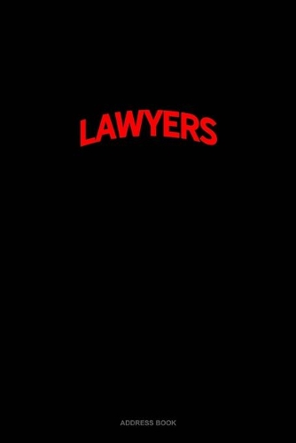 Bearded Lawyers Do It Better: Address Book(1547 Address Book)