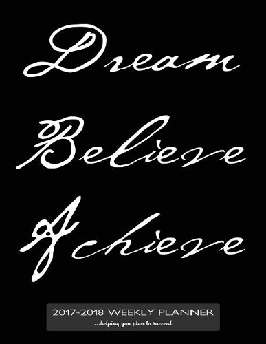2017-2018 Weekly Planner