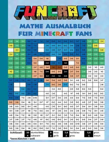 Funcraft - Mathe Ausmalbuch Fur Minecraft Fans: (German)