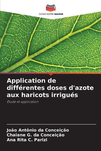 Application de différentes doses d'azote aux haricots irrigués