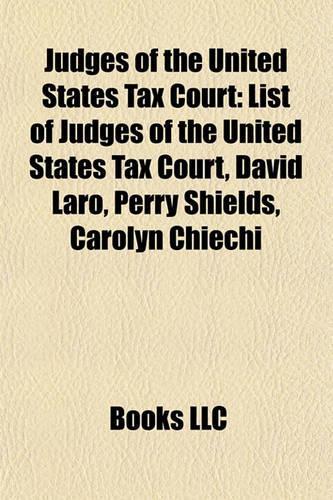 Judges of the United States Tax Court