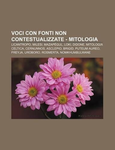 Voci Con Fonti Non Contestualizzate - Mitologia