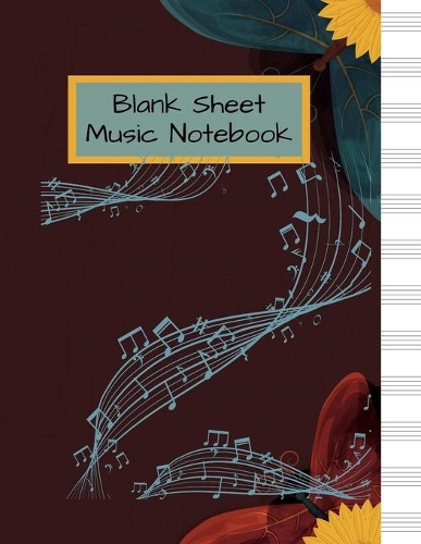 Blank Sheet Music Notebook
