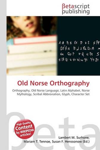Old Norse Orthography