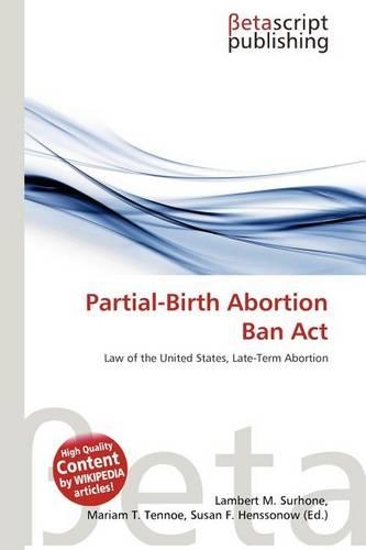 Partial-Birth Abortion Ban ACT