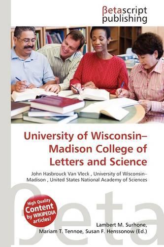 University of Wisconsin-Madison College of Letters and Science