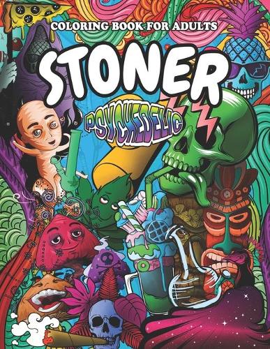 Stoner Coloring Book Psychedelic