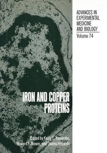 Iron and Copper Proteins: (English)