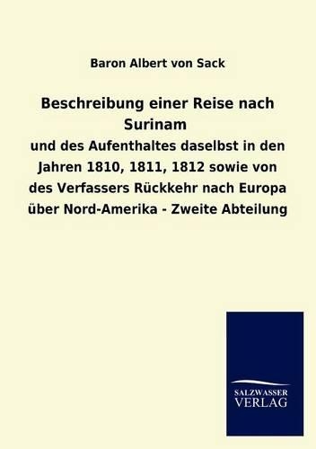 Beschreibung einer Reise nach Surinam: (German)