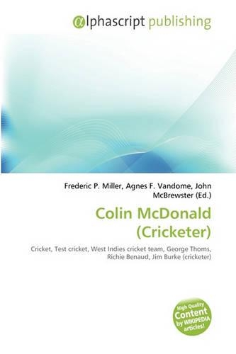 Colin McDonald (Cricketer)