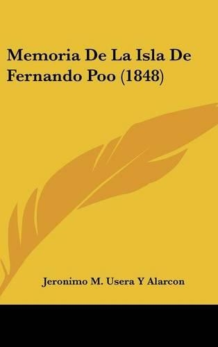 Memoria de La Isla de Fernando Poo (1848)