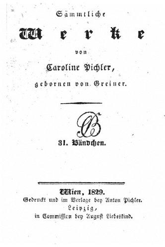 Sämmtliche Werke: (German)