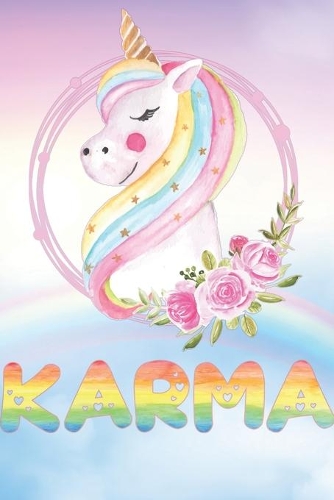 Karma: Want To Give Karma A Unique Memory & Emotional Moment? Show Karma You Care With This Personal Custom Named Gift With Karma's Very Own Unicorn Custom