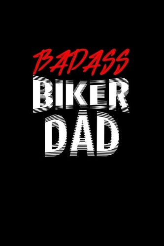 Badass Biker Dad: Hangman Puzzles - Mini Game - Clever Kids - 110 Lined Pages - 6 X 9 In - 15.24 X 22.86 Cm - Single Player - Funny Great Gift
