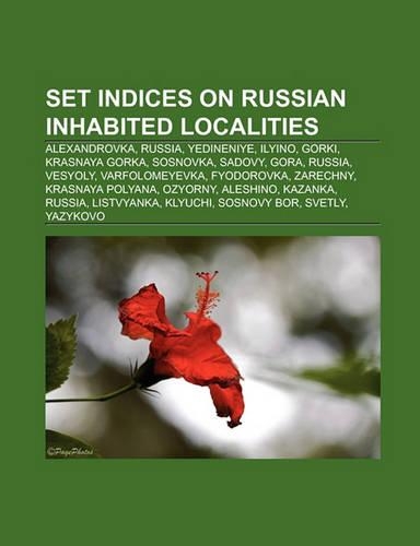Set Indices on Russian Inhabited Localities