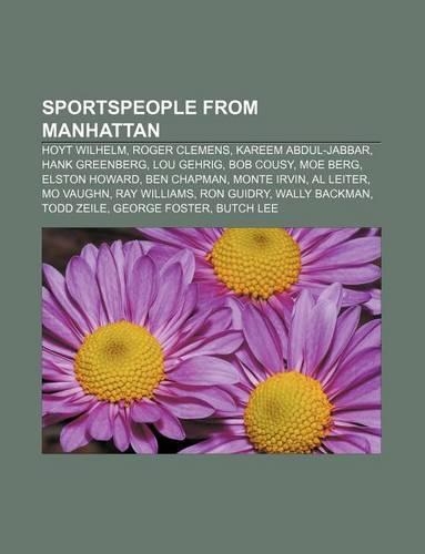 Sportspeople from Manhattan