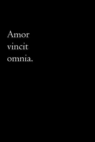 Latin Notebook - Amor Vincit Omnia