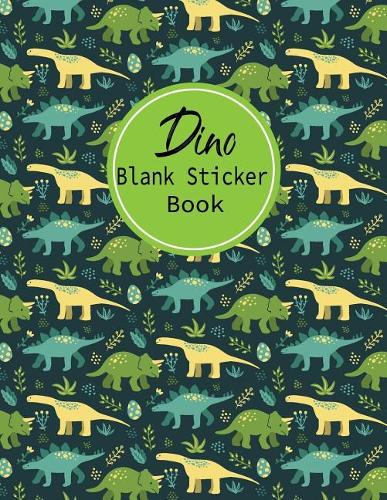 Dino Blank Sticker Book