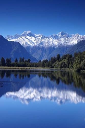 Lake Matheson in New Zealand Journal