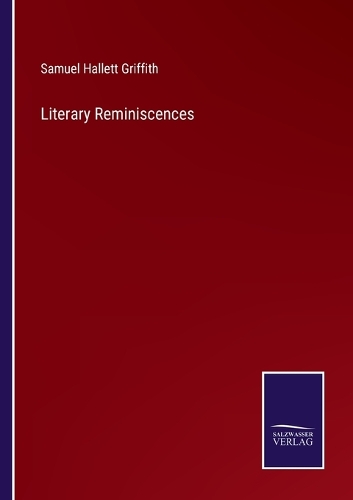 Literary Reminiscences