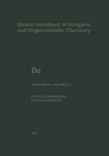 Gmelin: Handbook of Inorganic and Organometallic Chemistry