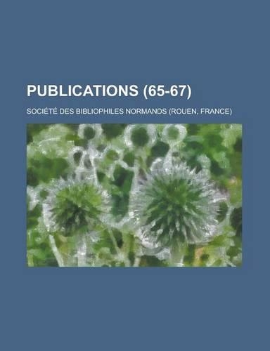 Publications (65-67 )