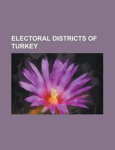 Electoral Districts of Turkey