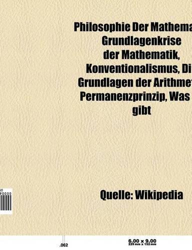 Philosophie Der Mathematik