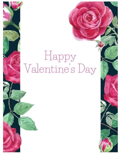 Happy Valentine's Day Notebook Journal Unique Present