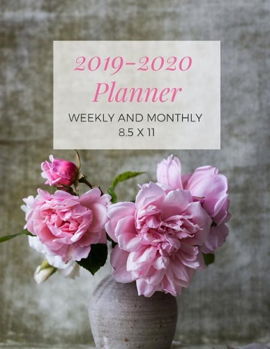 2019-2020 Planner Weekly and Monthly 8.5 X 11