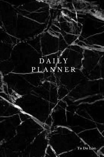 Daily Planner To Do List - Marble Cover: (6x9) Daily Planner, 90 Pages, Smooth Matte Cover