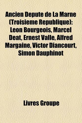 Ancien Dput de La Marne (Troisime Rpublique)