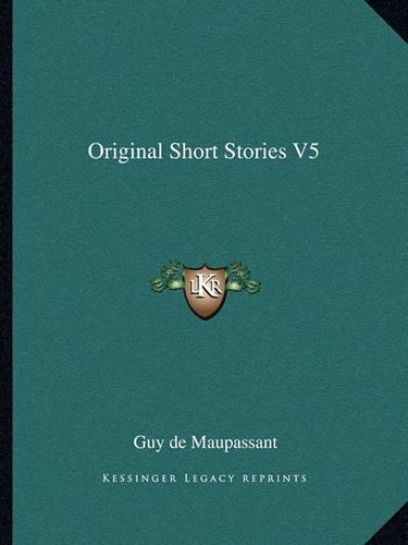 Original Short Stories V5: (English)