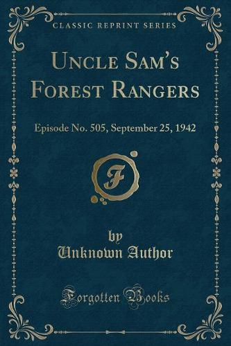 Uncle Sam's Forest Rangers