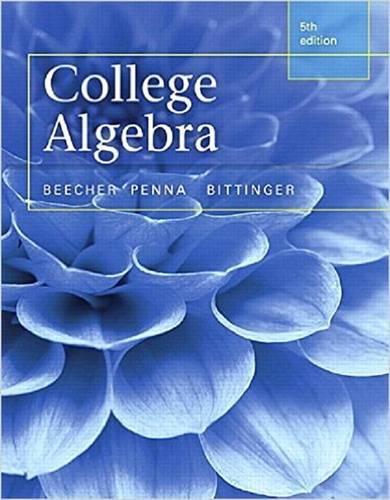 College Algebra