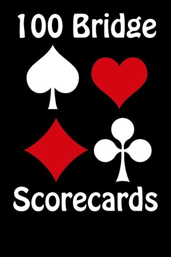 100 Bridge Scorecards