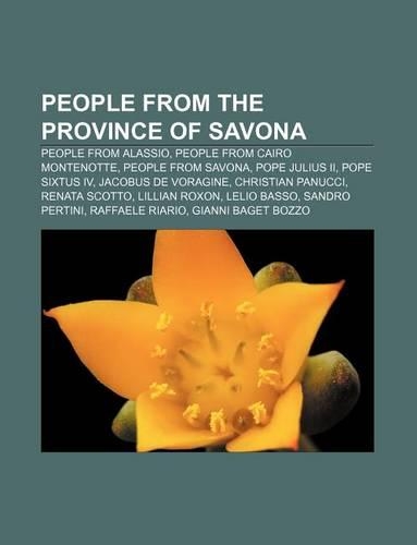 People from the Province of Savona